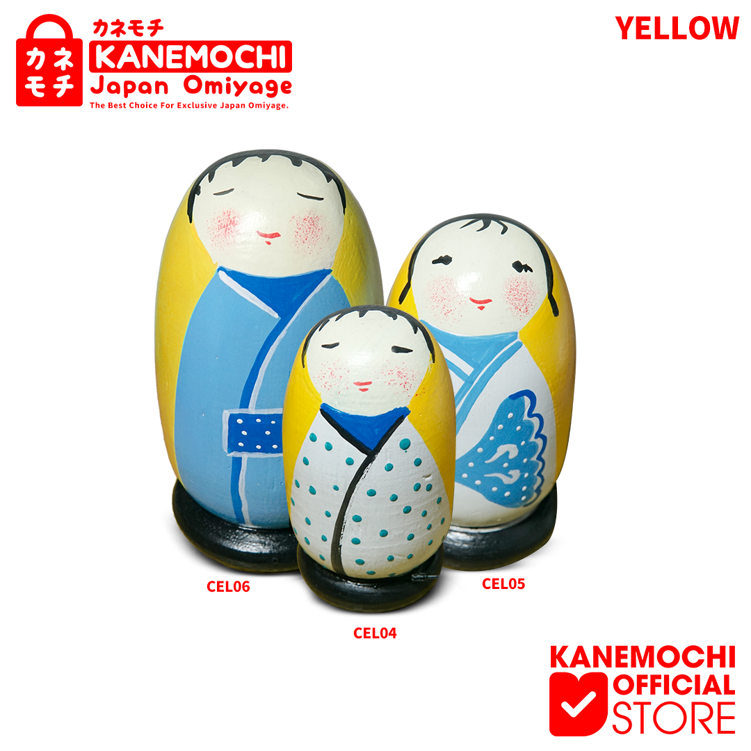 Varian MOKUSEI NINGYOU YELLOW M dari KANEMOCHI MOKUSEI NINGYOU JAPAN - KANEMOCHI BONEKA...