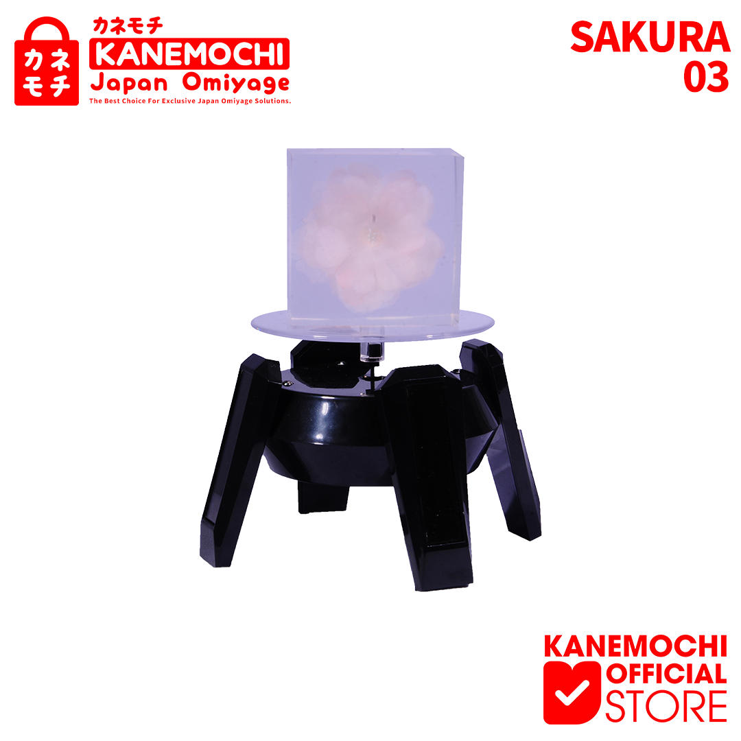 Varian SAKURA FREEZE KOTAK 5,5 x 5 x 3,8 Cm 03 dari KANEMOCHI ORNAMEN SAKURA FREEZE - BUNGA SAKURA YAN...