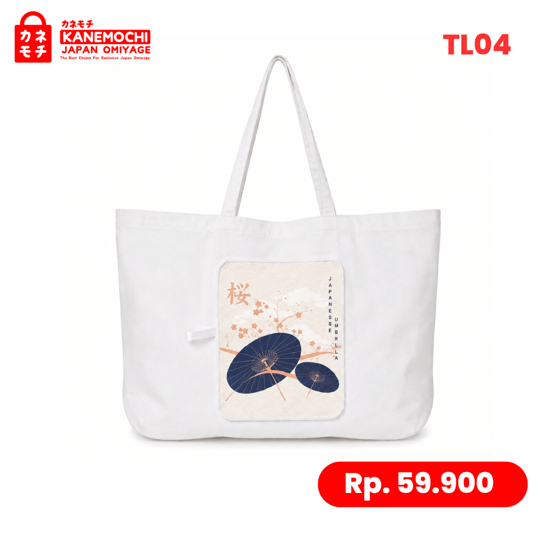 Varian JAPANESE UMBERLLA (TL004) dari Japanese Smart Fold Bag | Tas Belanja Lipat Motif...