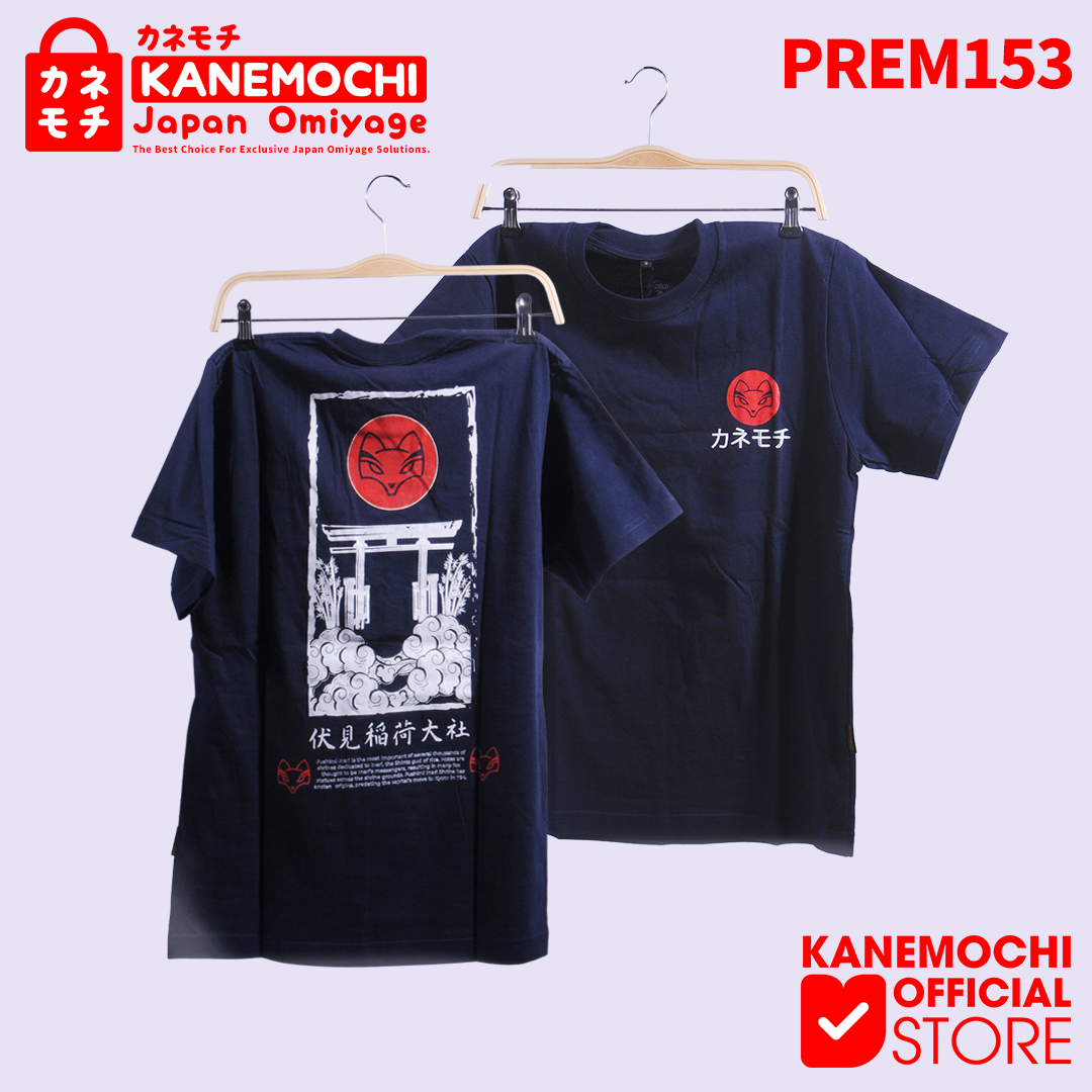 Varian NAVY dari KANEMOCHI T-SHIRT - KANEMOCHI KAOS PREMIUM MOTIF K...