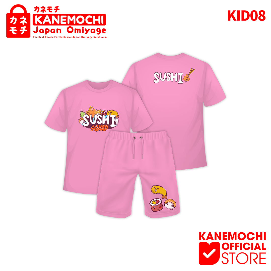 Varian KAOS KIDS SUSHI JAPAN = M dari KANEMOCHI KIDS T-SHIRT -KANEMOCHI KAOS ANAK MOTIF...