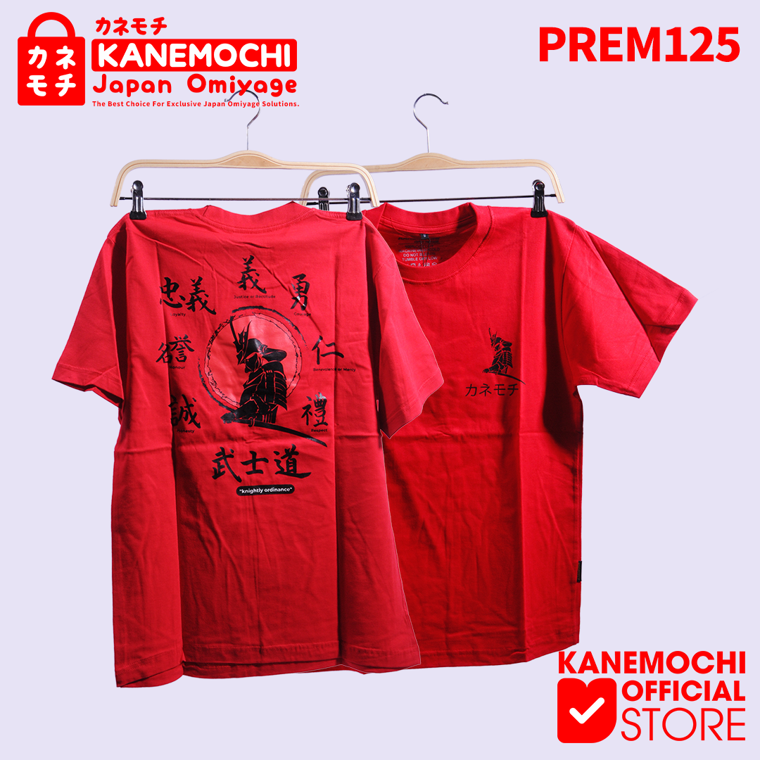 Varian RED dari KANEMOCHI T-SHIRT - KANEMOCHI KAOS PREMIUM MOTIF K...
