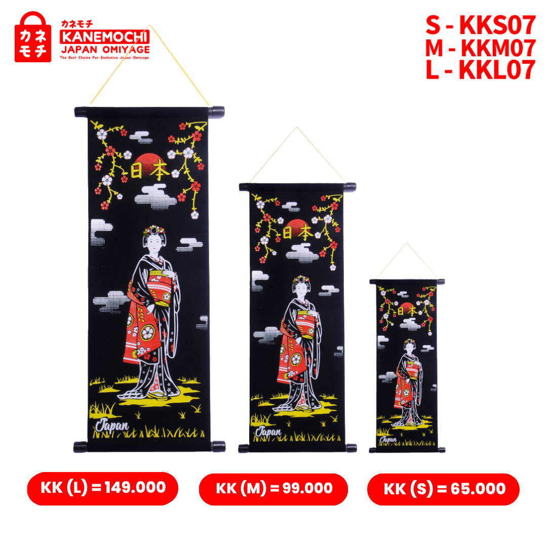 Varian KAKEJIKU GEISHA SAKURA (M) dari Kakejiku Colorful Signature GEISHA SAKURA JAPAN -...