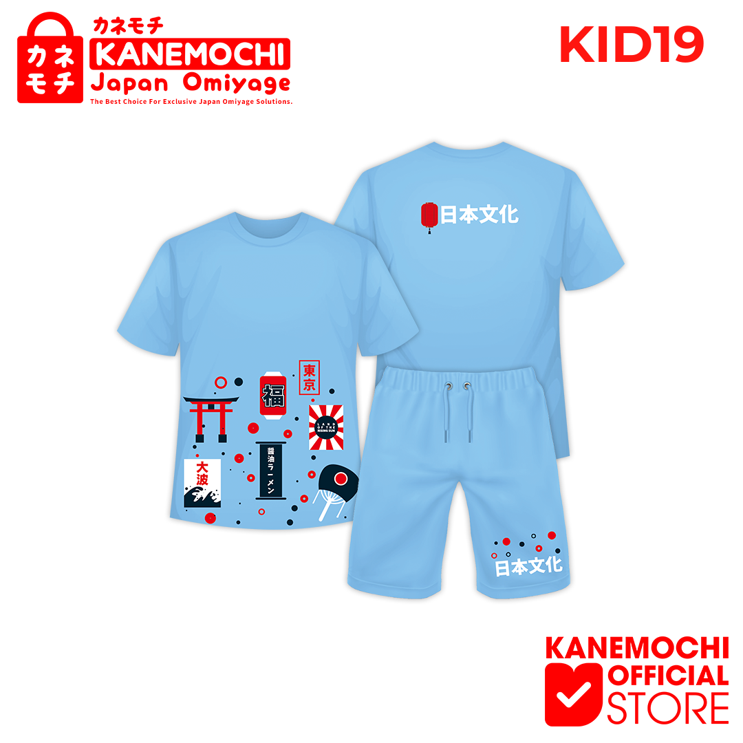 Varian KAOS KIDS NIHON BUNKA = XXL dari KANEMOCHI KIDS T-SHIRT -KANEMOCHI KAOS ANAK MOTIF...