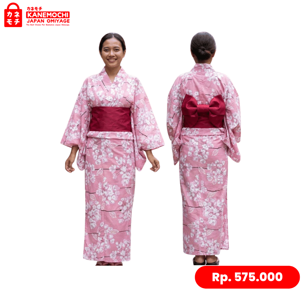 Varian PINK II dari YUKATA WANITA DEWASA - YUKATA BAJU TRADISIONAL JEP...