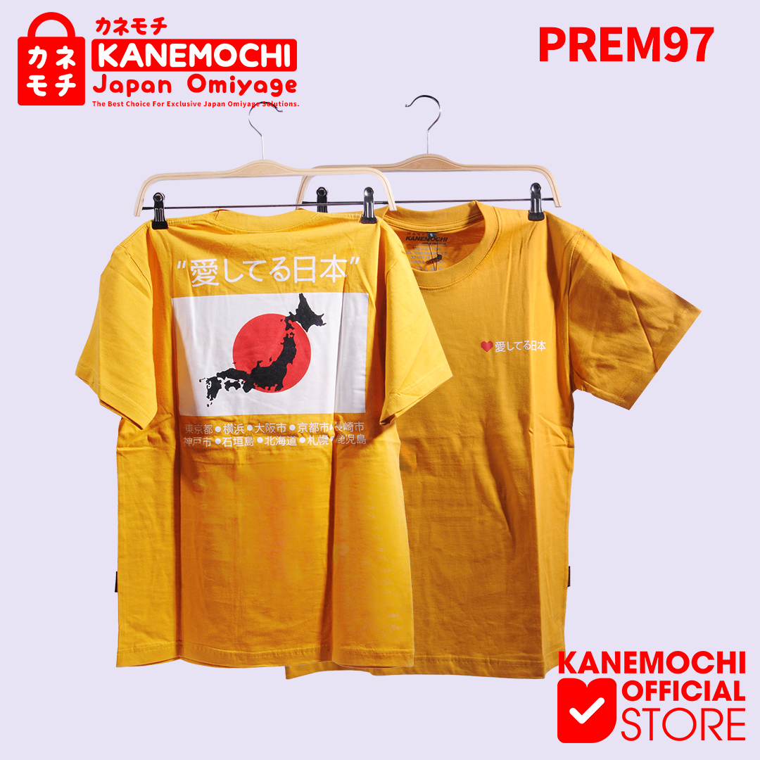 Varian YELLOW dari KANEMOCHI T-SHIRT - KANEMOCHI KAOS PREMIUM MOTIF J...