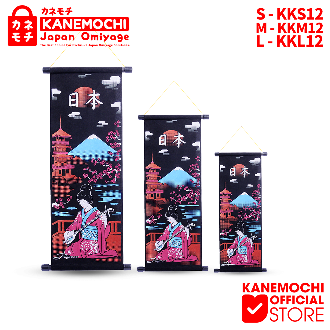 Varian KAKEJIKU GEISHA MUSIK (L) dari KANEMOCHI KAKEJIKU GEISHA MUSIK JAPAN - HIASAN DIN...